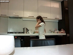 Russian cuckold sex with teen Foxy Di