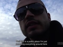 HUNT4K. Guy fucks for cash slutty chick not afraid of her...