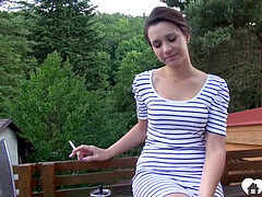 Любители, Домашнее видео, Мастурбация, На природе, Курящие