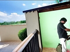 18 jaar, Anaal, Grote lul, Grote mammen, Schattig, Indisch, Student, Uniformpje