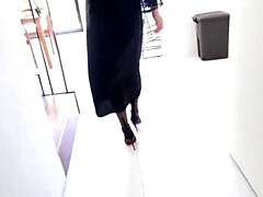 Amateur, Bizarre, Extrême, Pieds, Fétiche, Branlette thaïlandaise, Talons, Jarretelles