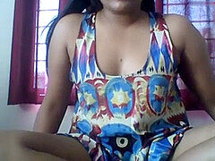 Asiatique, Doigter, Indienne, Public, Chatte