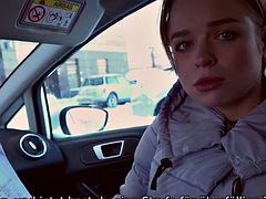 Amateur, Voiture, Souple, Hard, Pov, Réalité, Russe, Adolescente