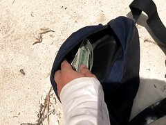 Amateur, Plage, Beauté, Grosse bite, Public, Russe