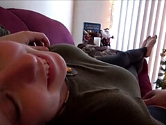 In den arsch, Strand, Grosser arsch, Grosse titten, Blasen, Britisch, Fussjob, Pov