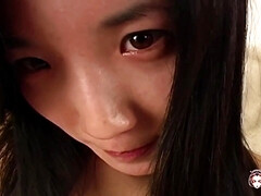 Aziatisch, Seksspeelgoed, Vingeren, Japaans, Masturbatie, Ruw, Tiener, Speelgoed