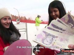 Czech Girl Didn't Mind To Suck Cock For Cash