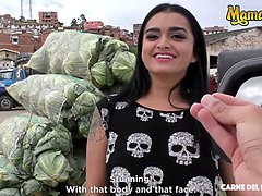 Bubble Butt Colombian Babe Juliana Cruz Loves It In Threeway In Public