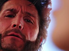 Wolverine and Jean Grey. Porn parody