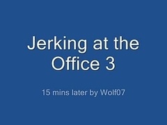 Jerking At The Office 3