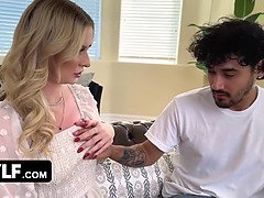 Sydney Paige & Donnie Rock's Nanny Diaries: Mylf Labels - A Hardcore Titfuck and Facial Session with a Naughty American