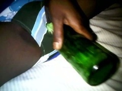 My African Exgirlfriend - beer bottle in honey pot