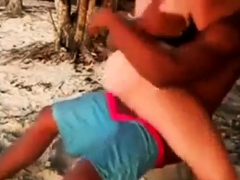 Cutie Fucking a Stranger at the Beach during Holidays