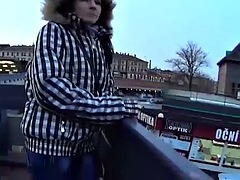 Mallcuties - Amateur Czech girls fucking in the street