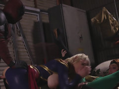 Captain Marvel hot porn parody