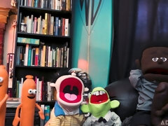 デカ尻, デカパイ, 茶髪の, バック, フェティッシュ, 手コキする, 自然山雀, ストッキング