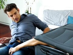 Petite Blonde Temptress Explores Intense Passion in Hotel Romantic Play