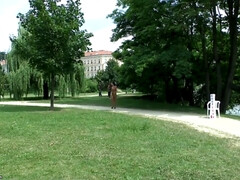 Natalie Nude in Prague Hot Video