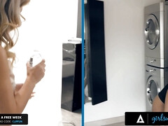 Aziatisch, Harig, Hd, Likken, Kut duiken, Rubebrstof, Schreeuwen, Trio