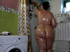 Enthousiasteling, Mooie dikke vrouwen, Mollig, Dik, Huisgemaakt, Russisch, Alleen, Spion