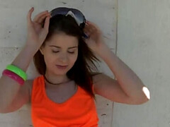 茶髪の, 女, Hd, 下着, アウトドア, 一人, オッパイの, おもちゃ