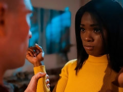 フェラチオ, 女 人男 人, なめる, オマンコ, 剃毛, ストリッピング, ティーン, 三人