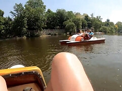 Grosser schwanz, Grosse titten, Blasen, Pummelig, Europäisch, Natürlich, Im freien, Ablutschen