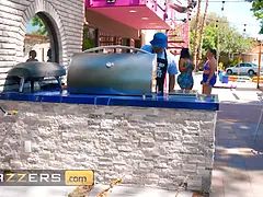 デカ尻, デカパイ, フェラチオ, イく瞬間, 巨大, 異人種間, 淫乱熟女, ヌード