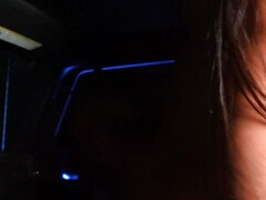 Amateur, Gros seins, Noire, Sucer une bite, Voiture, Queue, Européenne, Bâillonner