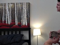 素人, フェラチオ, カップル, フェティッシュ, ゲイ, キス, 馬乗り, タトゥー