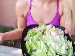 Anal, Gros cul, Blonde, Sucer une bite, Double pénétration, Faciale, Hard, Plan cul à trois