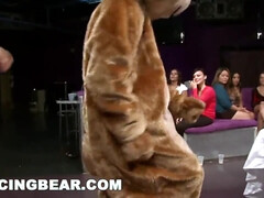 DANCING BEAR - Insane CFNM Party With Crazy, Wild Women Going Hard