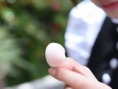 Asiático, Morena, Japonés, Lencería, Mucama, Masturbación, Tetas naturales, Adolescente