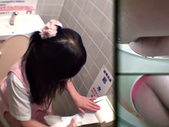 Asians filmed pissing