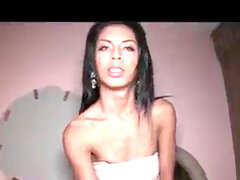 Leie, Asiatisch, Blasen, Klaffend, Hardcore, Transe, Transfrau, Thai