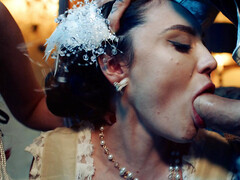 Cul, Noire, Couple, 2 femmes 1 homme, Talons, Embrassement, Fille latino, Piercing