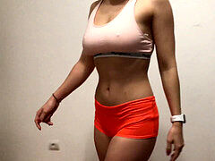 素人, フェラチオ, 彼氏, ヨーロピアン, 女, 自家製, ロシア人, ティーン