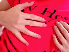 アナル, 女, 目瞪口呆, Hd, 下着, 剃毛, 一人, オッパイの