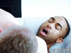 Anal, Sucer une bite, Queue, Noir ébène, Homosexuelle, Interracial, Muscle, Tatouage