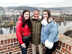 Leie, Grosser arsch, Grosser schwanz, Grosse titten, Blasen, Hundestellung, Frau frau mann, Milf