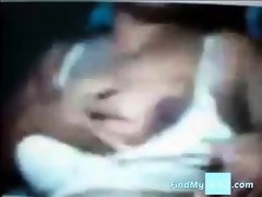 Sri Lankan lady showing to web cam 2