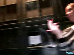 Underground Blowjob and Fuck from Behind