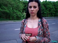 Amateur, Culo, Morena, Polla, Corridas faciales, Al aire libre, Pov, Público