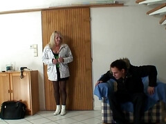 Blond, Pijpbeurt, Rondborstig, Tsjechisch, Hd, Kut duiken, Realiteit, Kousen