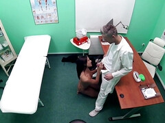 Cassie Del Isla gets eaten out and shagged by horny doctor