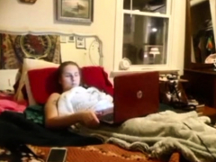 my sister watching porn while bating