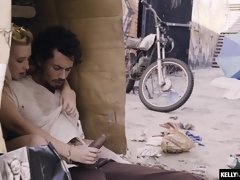 Grosser arsch, Blondine, Spermaladung, Schwanz, Handjob, Hardcore, Interrassisch