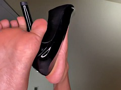 Leie, Schwarz, Schwarz, Füsse, Absätze