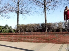 デカチン, デカパイ, ブロンド, イく瞬間, 顔射, ドイツ人, 小柄, ガリガリ