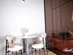 デカ尻, 巨乳な, 女, オナニー, 淫乱熟女, 自然山雀, 一人, オッパイの